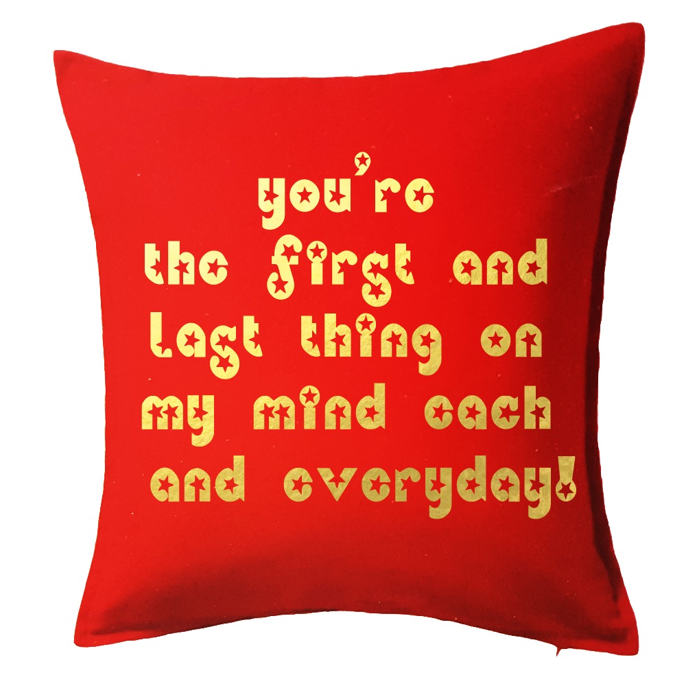 Love Quote Pillow